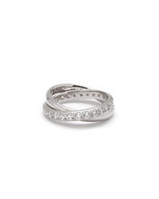 Load image into Gallery viewer, LE LIEN 3 DUO LINKED PAVE RING