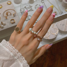 Load image into Gallery viewer, EDITH OVAL STONE BUBBLE RING