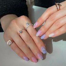 Load image into Gallery viewer, PERSONA 1 STONE CURVED PAVE RING