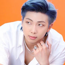 Load image into Gallery viewer, ESME PAVED LINK STONE EARRING