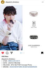 Load image into Gallery viewer, DAPHNE CROISSANT PAVED RING