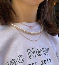 Load image into Gallery viewer, PHOEBE FRESHWATER PEARL CHAIN NECKLACE