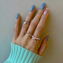 Load image into Gallery viewer, COMET STAR RHINESTONE RING