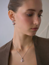 Load image into Gallery viewer, GAVINA 2 STONE DANGLE EARRING