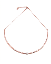Load image into Gallery viewer, LE LIEN STONE ARCH BAR NECKLACE