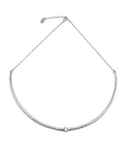 Load image into Gallery viewer, LE LIEN STONE ARCH BAR NECKLACE