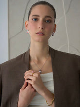 Load image into Gallery viewer, GAVINA 2 STONE NECKLACE