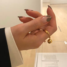 Load image into Gallery viewer, BEA BALL CHAIN RING
