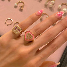 Load image into Gallery viewer, TUTU BOW STAR SIGNET PINKY RING