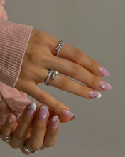 Load image into Gallery viewer, PETAL 2 PEARL STONE PAVE RING