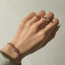 Load image into Gallery viewer, ISABEL OVAL STONE CHAIN RING