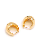 Load image into Gallery viewer, INGRID ORB HOOP EARRING