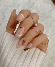 Load image into Gallery viewer, ETOILE2 OVAL DBL KNUCKLE RING