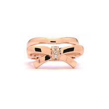 Load image into Gallery viewer, ODETTE 2 BOW WAVE PLAIN RING