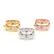 Load image into Gallery viewer, ODETTE 2 BOW WAVE PLAIN RING