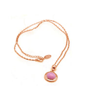 Load image into Gallery viewer, GAVINA 2 STONE NECKLACE