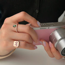 Load image into Gallery viewer, PERSONA 1 STONE CURVED PAVE RING