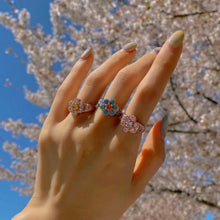 Load image into Gallery viewer, RICCO FLOWER STONE SETTING RING