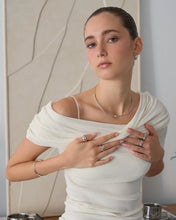 Load image into Gallery viewer, LE LIEN 1 TRIO LINKED PAVE RING