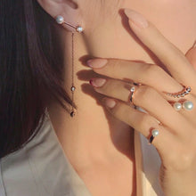 Load image into Gallery viewer, MIA MINISTICK STONE CHAIN EARRING