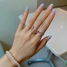Load image into Gallery viewer, PALM TREE PAVE CHAIN RING