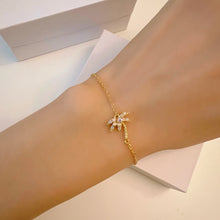 Load image into Gallery viewer, PALM TREE PAVE CHAIN BRACELET