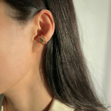 Load image into Gallery viewer, CARMINE SQ PAVED EAR CUFF