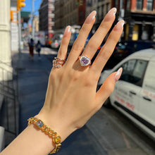 Load image into Gallery viewer, PEPE MULTI STONE CHAIN BRACELET