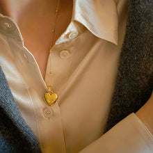 Load image into Gallery viewer, DORE HEART CRUSH CHAIN NECKLACE