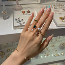 Load image into Gallery viewer, CASEY SQ MULTI-STONE RING