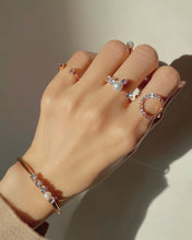 Load image into Gallery viewer, SMALL CIRCLE PAVE NINE RING