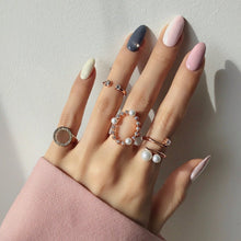 Load image into Gallery viewer, ODILA IRISH CROCHET OVAL RING