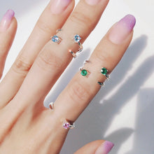 Load image into Gallery viewer, ETOILE STONE DOUBLE KNUCKLE/PINKY RING
