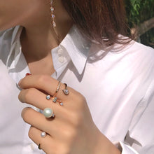 Load image into Gallery viewer, ANAIS MULTI-STONE OPEN RING