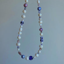 Load image into Gallery viewer, GRETA FRESHWATER PEARL MULTI BEADED NECKLACE