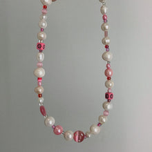 Load image into Gallery viewer, GRETA FRESHWATER PEARL MULTI BEADED NECKLACE