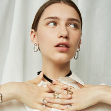 Load image into Gallery viewer, SMALL HOCKNEY2 POOL ABSTRACT STUD