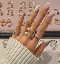 Load image into Gallery viewer, 'U' LETTER KNUCKLE OPEN RING