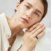 Load image into Gallery viewer, MAURICE BLOCK STONE RING