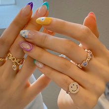 Load image into Gallery viewer, PEPE MULTISTONE CHAIN RING