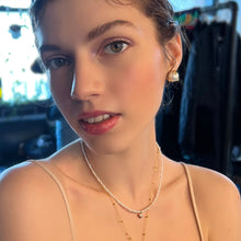 Load image into Gallery viewer, RITA BIG PEARL CLAW EARRINGS