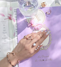 Load image into Gallery viewer, I HEART U SMILE DOUBLE BANGLES