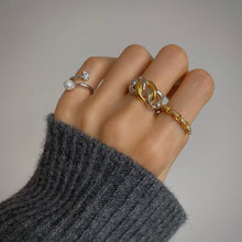 Load image into Gallery viewer, ERES 3 TRIPLE COMBO PLAIN CHAIN RING