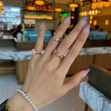 Load image into Gallery viewer, PEPE MULTISTONE CHAIN RING