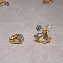 Load image into Gallery viewer, RICCO FLOWER STONE SETTING RING