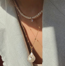 Load image into Gallery viewer, MATILDE STONE LITTLE PEARL NECKLACE
