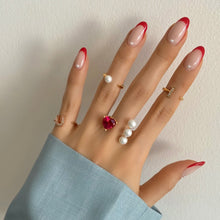 Load image into Gallery viewer, 'U' LETTER KNUCKLE OPEN RING