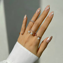 Load image into Gallery viewer, VERA DUO PEARL PAVED RING