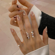 Load image into Gallery viewer, HAILEY PEARL STONE OPEN RING