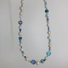 Load image into Gallery viewer, GRETA FRESHWATER PEARL MULTI BEADED NECKLACE
